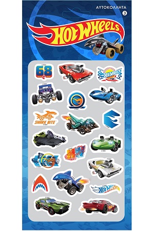 Φωτογραφία προϊόντος: Αυτοκόλλητα Puffy - Hot Wheels 3