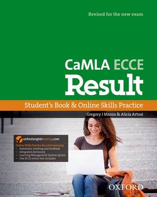 Φωτογραφία προϊόντος: CAMLA RESULT ECCE SB (+ ON LINE PRACT.PACK) N/E 2132039 (9780194817486) UPPER-INTERMEDIATE