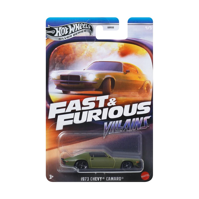 Φωτογραφία προϊόντος: Mattel Hot Wheels Silver Series: Fast & Furious Villains - 1973 Chevy Camaro