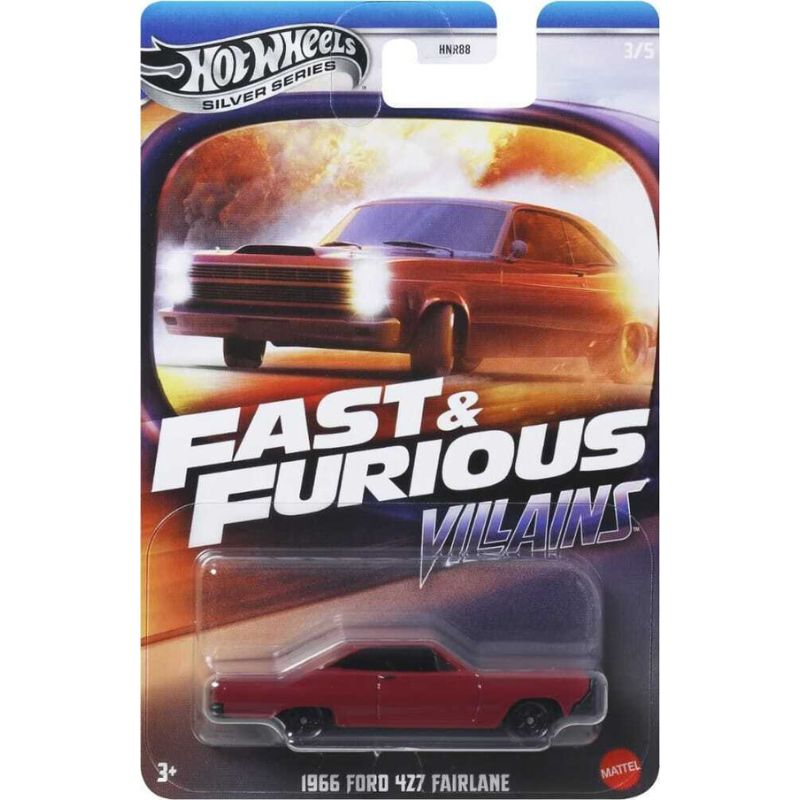 Φωτογραφία προϊόντος: Mattel Hot Wheels Silver Series: Fast & Furious Villains - 1966 Ford 427 Fairlane