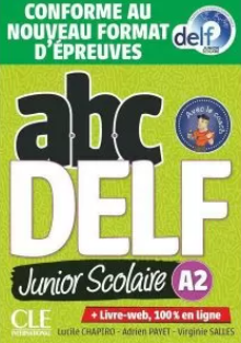 Φωτογραφία προϊόντος: ABC DELF JUNIOR SCOLAIRE A2 (LIVRE + DVD + LIVRE WEB) 2021 Νέα Έκδοση