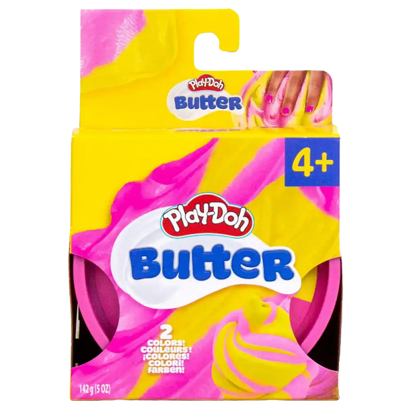 Φωτογραφία προϊόντος: Play-Doh Slime Butter (Pink–Yellow) – PLA9584YE