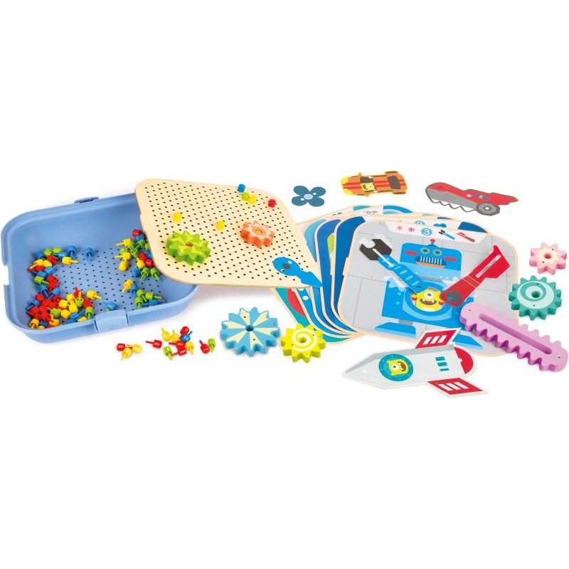 Φωτογραφία προϊόντος: Hape "Groovy-go-round Gears Playset " E1065 2144692 111488 6943478035058 Βρεφικά Παιχνίδια Δραστηριοτήτων Hape