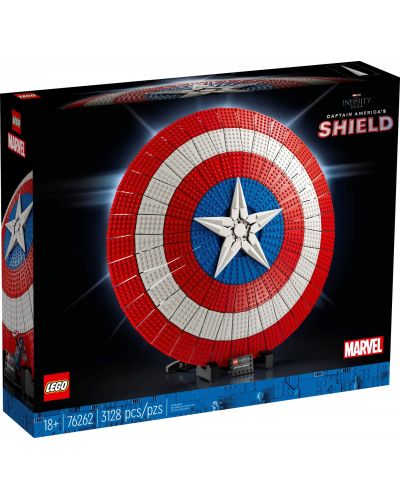 Φωτογραφία προϊόντος: Lego Super Heroes Marvel 76262 Captain America's Shield LEGO 2151644 5702017419787 Lego Marvel LEGO