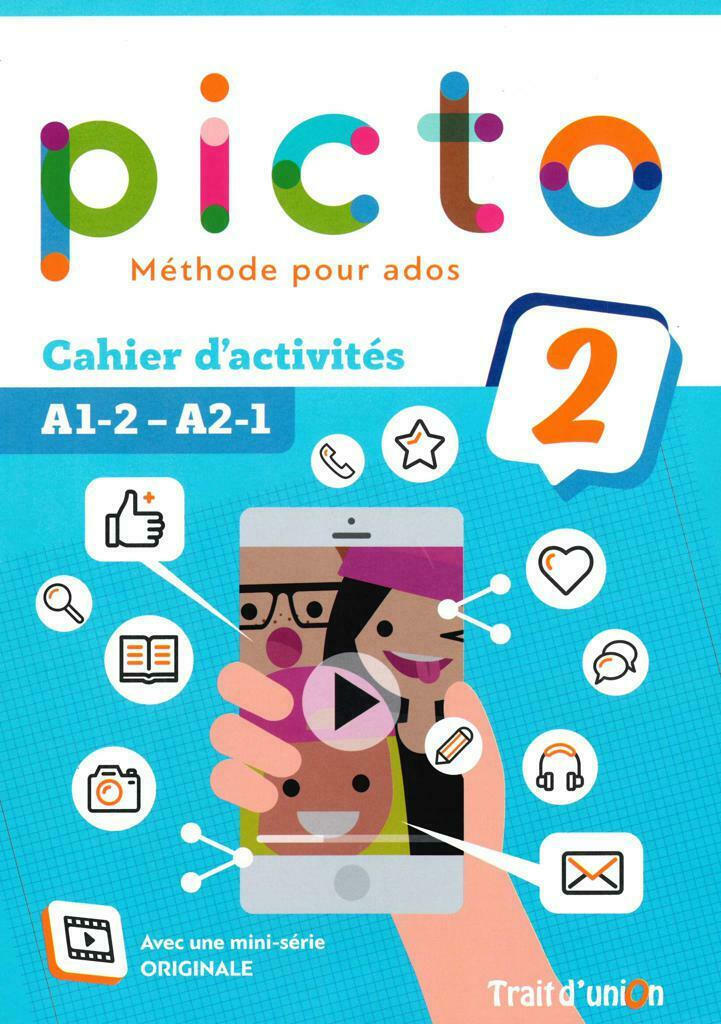 Φωτογραφία προϊόντος: PICTO 2 A1.2-A2.1 Cahier 2168525 – DEBUTANT TRAIT D' UNION