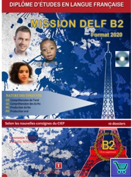 Φωτογραφία προϊόντος: MISSION DELF B2 METHODE FORMAT 2020 (2168388) ΤΕΓΟΣ KΩNΣTANTINOΣ