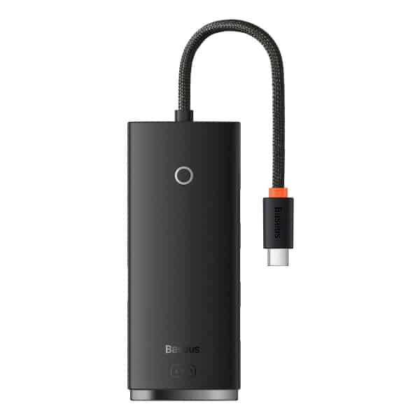 Φωτογραφία προϊόντος: Baseus Lite Series 25cm USB 3.0 Hub 5 Θυρών με σύνδεση USB-C (WKQX030301) 146063
