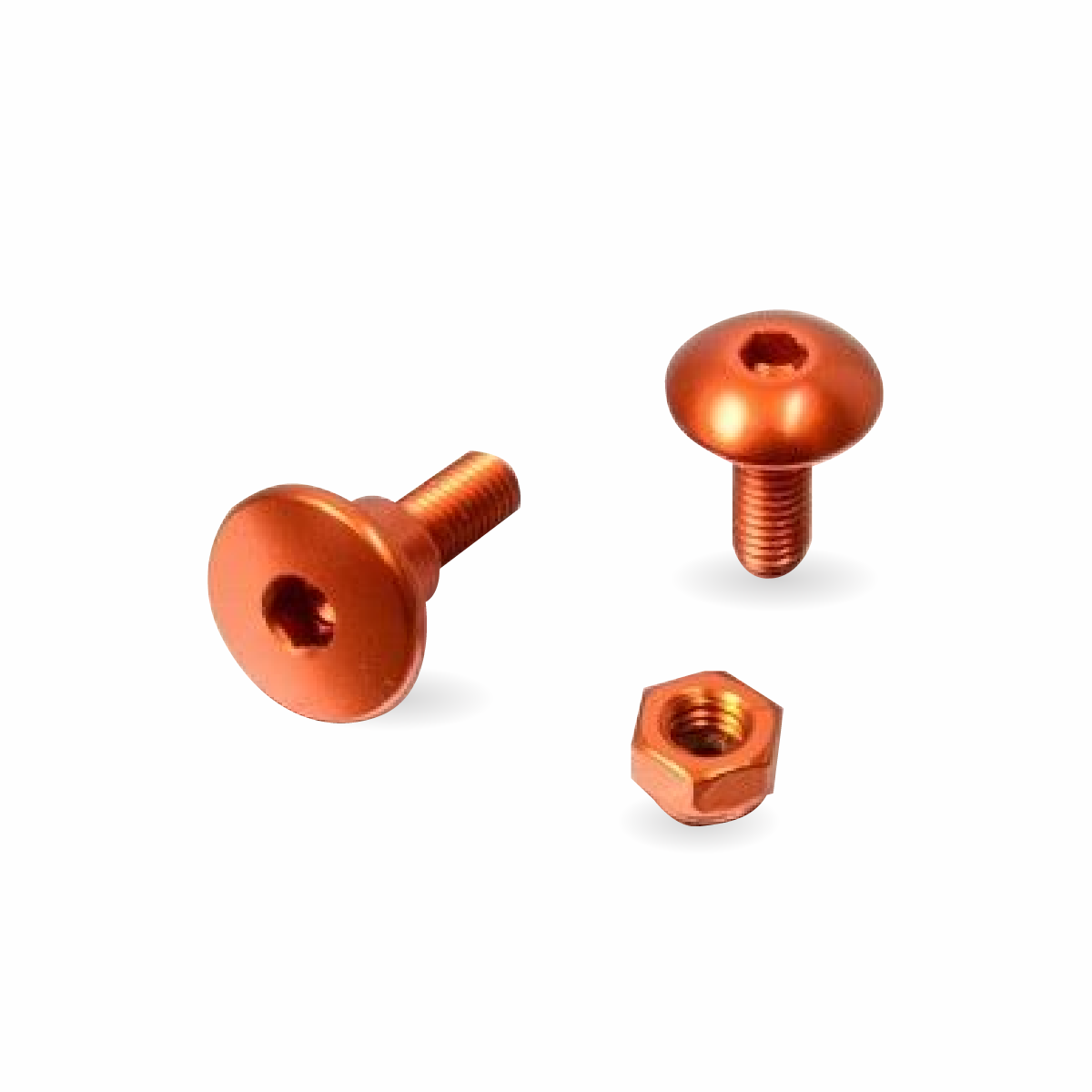 Φωτογραφία προϊόντος: KIT ΒΙΔΕΣ ALUMINIUM RESERVOIR MOUNT BOLT KIT FRONT BRAKE RESMONFB60O ORANGE | PRO BOLT