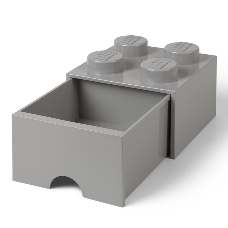 Φωτογραφία προϊόντος: LEGO® ΚΟΥΤΙ ΑΠΟΘΗΚΕΥΣΗΣ ΤΕΤΡΑΓΩΝΟ ΓΚΡΙ ΣΥΡΤΑΡΩΤΟ - 40051740 2181726 5711938029494 Σπίτι & Κήπος LEGO