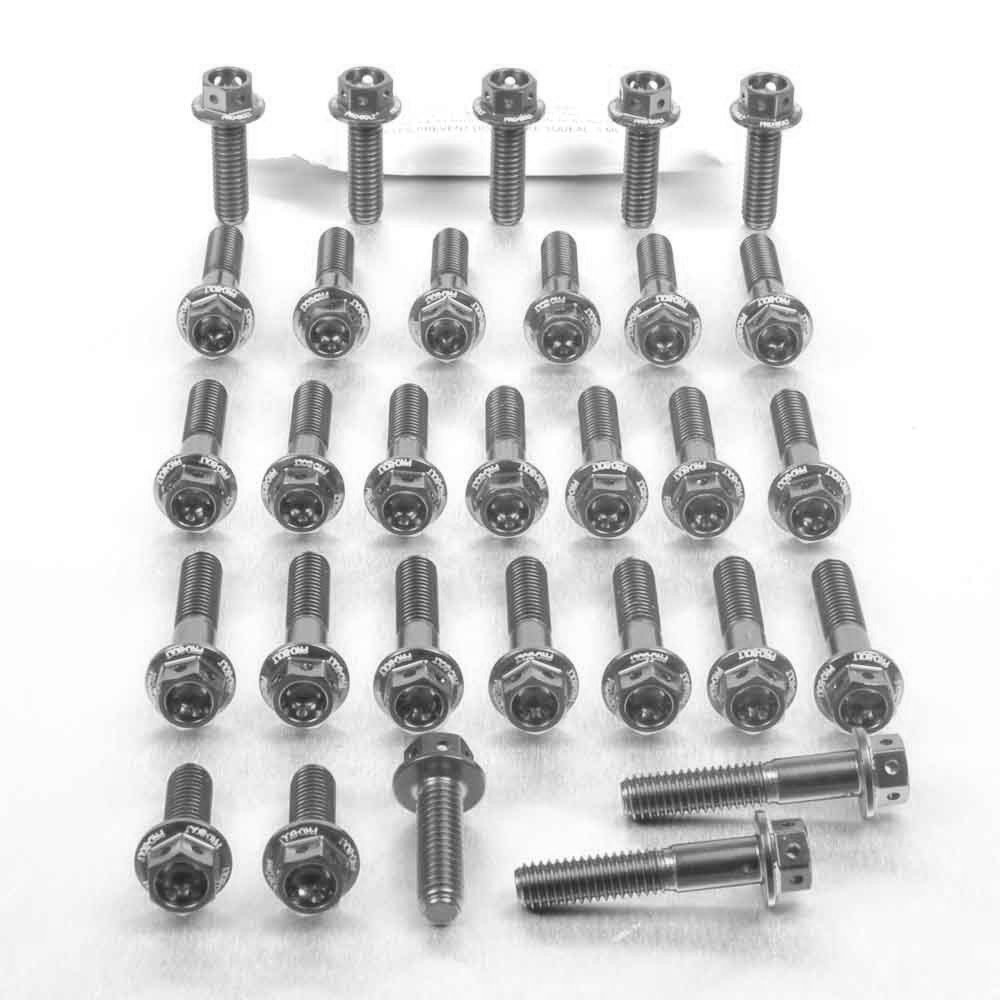 Φωτογραφία προϊόντος: ΚΙΤ ΒΙΔΕΣ ΕΞΑΓΩΝΕΣ ALUMINIUM ENGINE KIT RACE SPEC MT-07 EYA186HXRSE SILVER| PRO BOLT