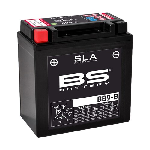 Φωτογραφία προϊόντος: BS BATTERY ΜΠΑΤΑΡΙΑ SLA BB9-B | BS-BATTERY