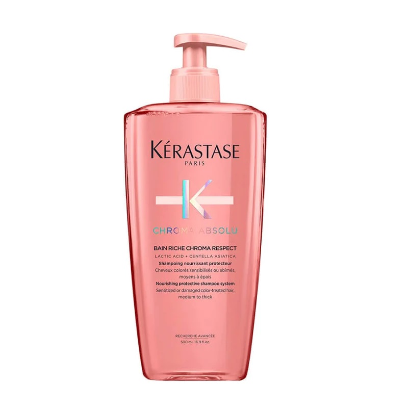 Φωτογραφία προϊόντος: Kerastase Chroma Absolu Bain Riche Chroma Respect Σαμπουάν για Διατήρηση Χρώματος για Βαμμένα Μαλλιά 500ml