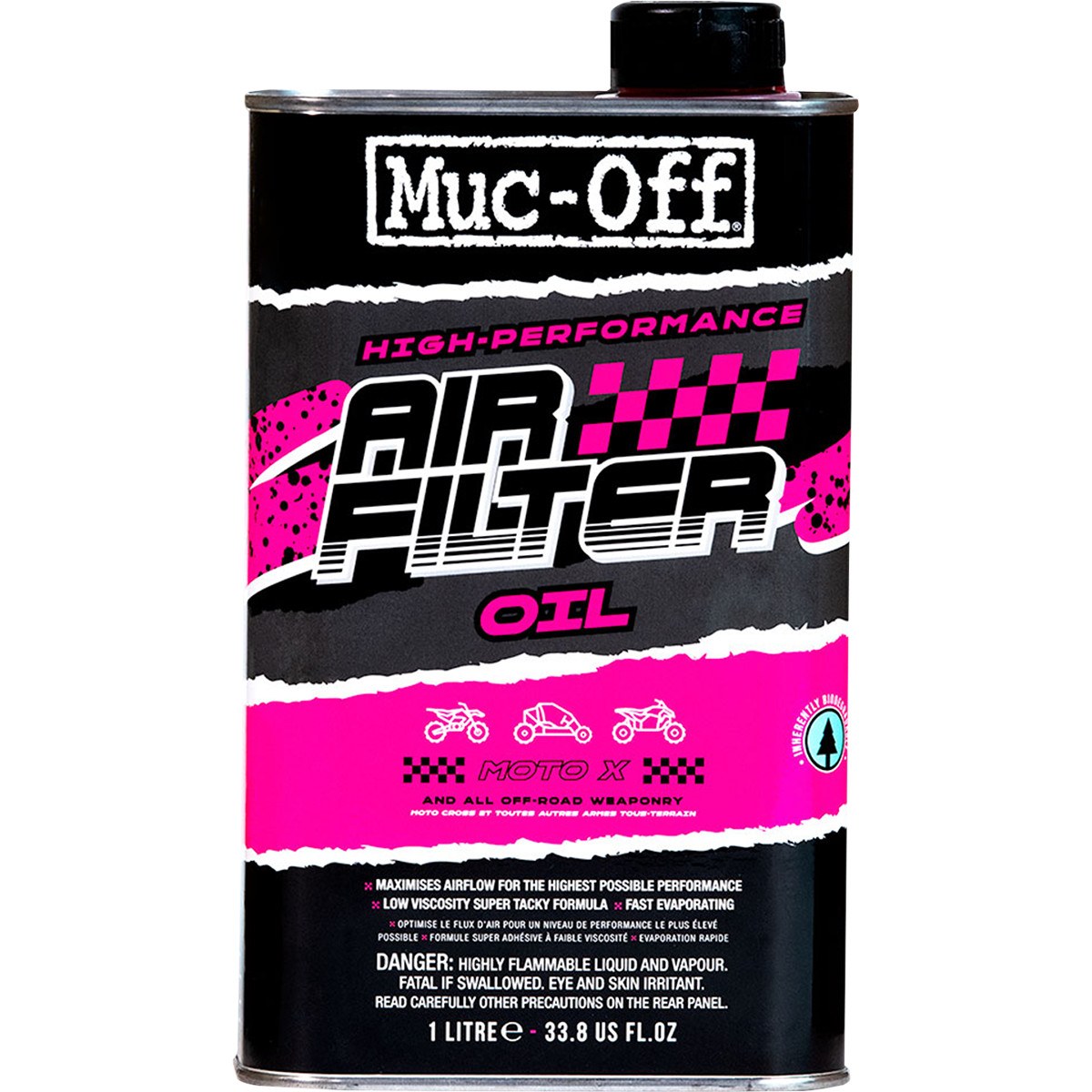 Φωτογραφία προϊόντος: ΛΑΔΙ ΦΙΛΤΡΟΥ ΑΕΡΑ MC AIRFILTER OIL 1L | MUC-OFF