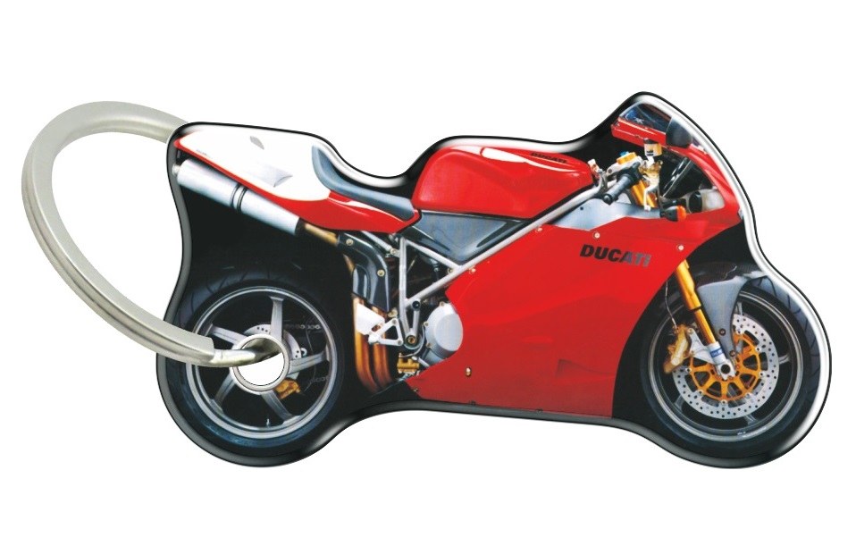 Φωτογραφία προϊόντος: ΜΠΡΕΛΟΚ DUCATI KEY RING PF10P | PRINT