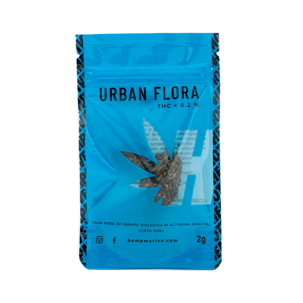 Φωτογραφία προϊόντος: Άνθη Κάνναβης Urban Flora 12% CBD 2g – Hemp Motive