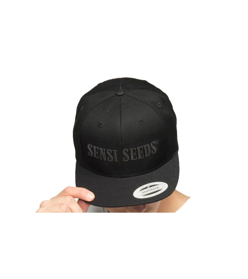 Φωτογραφία προϊόντος: Limited Snapback Black / Black – Sensi Seeds