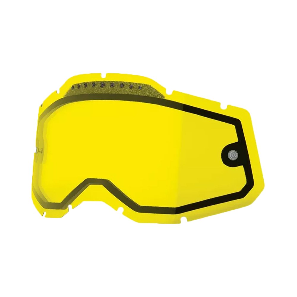 Φωτογραφία προϊόντος: 100% Φακός Dual Lens Yellow για Accuri 2 / Racecraft 2 / Strata 2