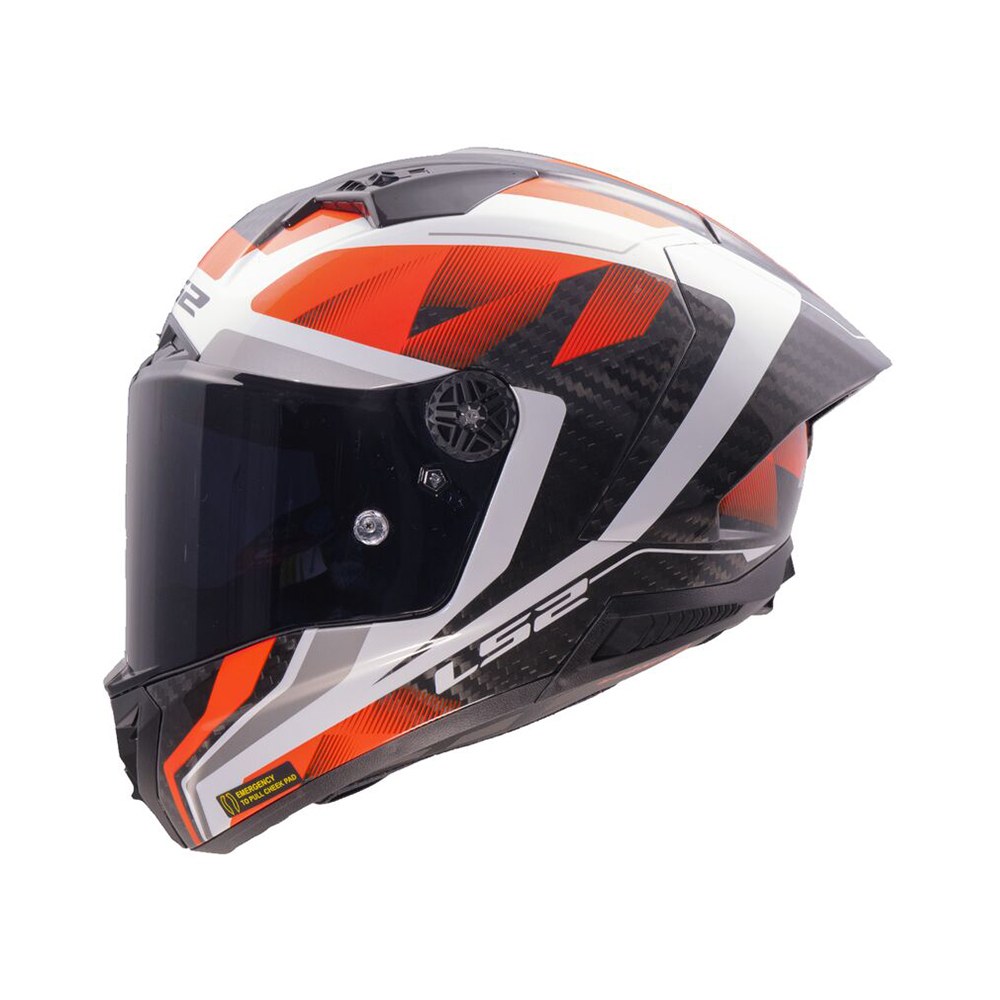 Φωτογραφία προϊόντος: Κράνος Full Face LS2 FF805 Thunder GP Aero Carbon Raute White Red ECE 22.06