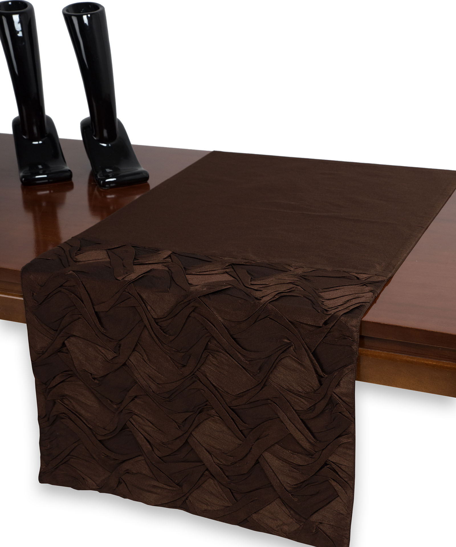 Φωτογραφία προϊόντος: SilkFashion τραπεζοκαρέ (140cm x 140cm) 1018 καφέ