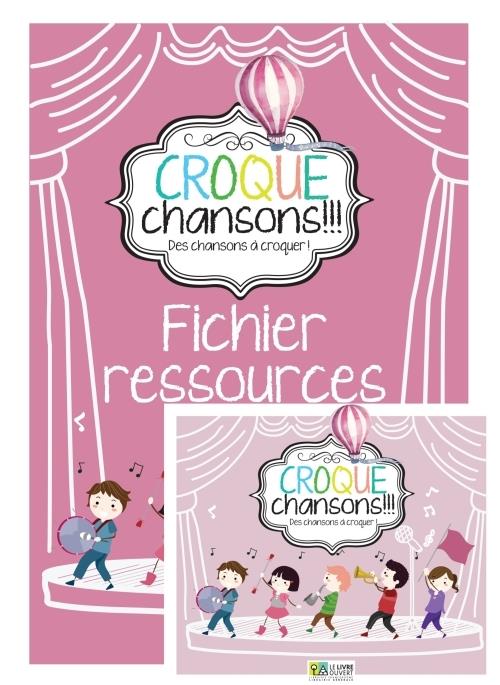 Φωτογραφία προϊόντος: CROQUE CHANSONS PACK A FICHIER (LE LIVRE OUVERT)
