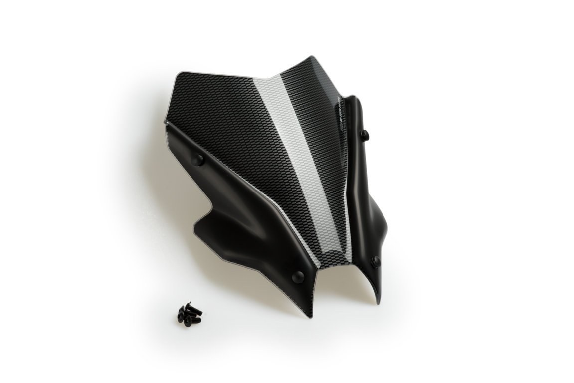 Φωτογραφία προϊόντος: ΖΕΛΑΤΙΝΑ WINDSHIELD NEW GENERATION CARBON LOOK SPORT ΓΙΑ YAMAHA MT-09/SP '21-'23 20644C | PUIG