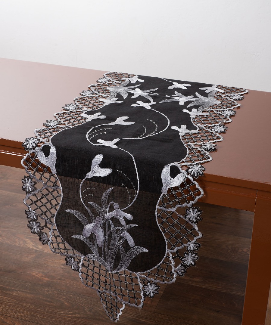 Φωτογραφία προϊόντος: Τραβέρσα (45cm x 170cm) 8215 Μαύρο