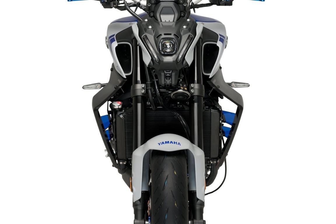 Φωτογραφία προϊόντος: ΠΛΑΪΝΑ SPOILERS BLACK DOWNFORCE NAKED SIDE SPOILERS ΓΙΑ YAMAHA MT-09 / SP '21-'22 20647N | PUIG