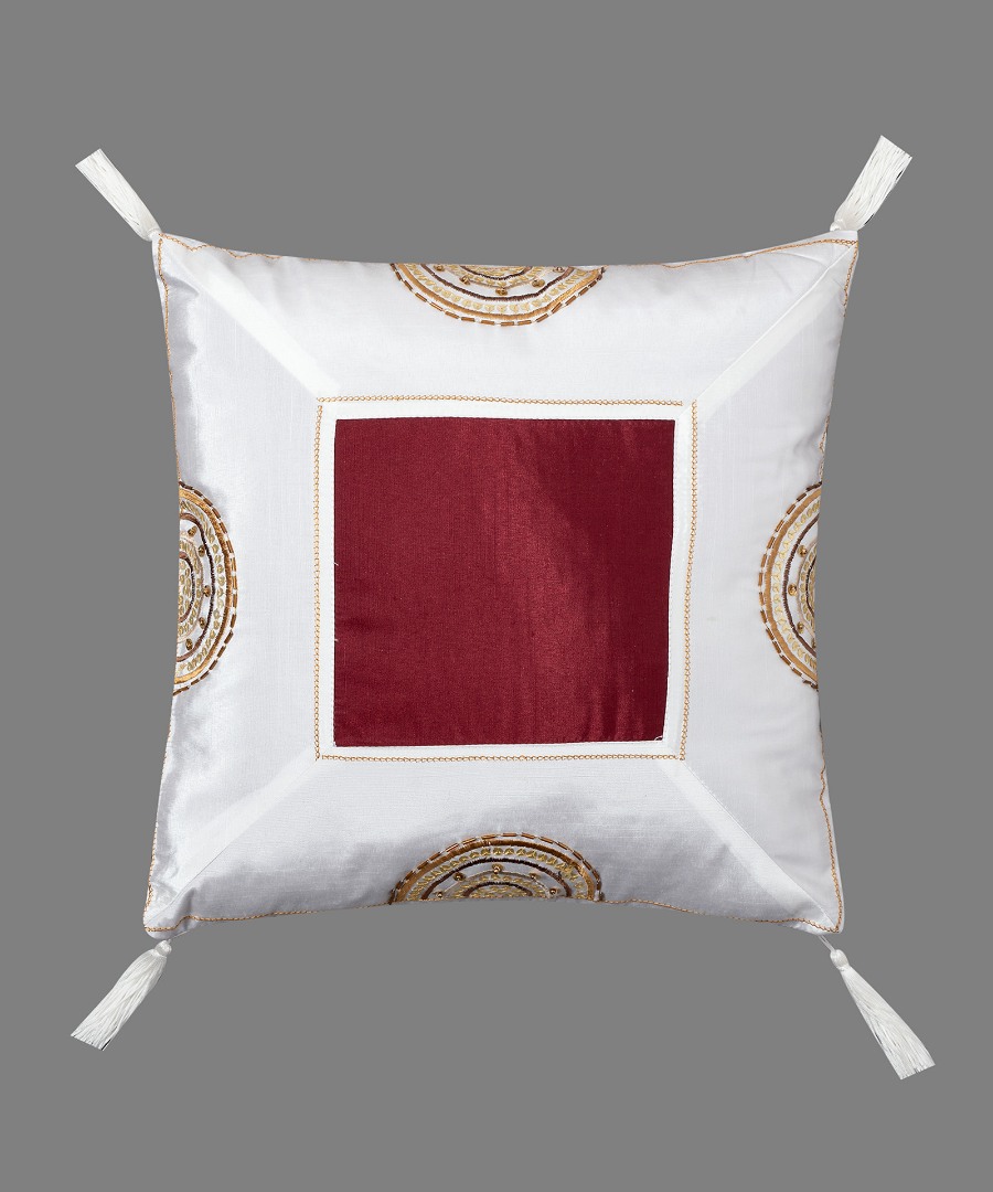 Φωτογραφία προϊόντος: Μαξιλαροθήκη (40cm x 40cm) 612 ΧΜ-45 Μπορντώ