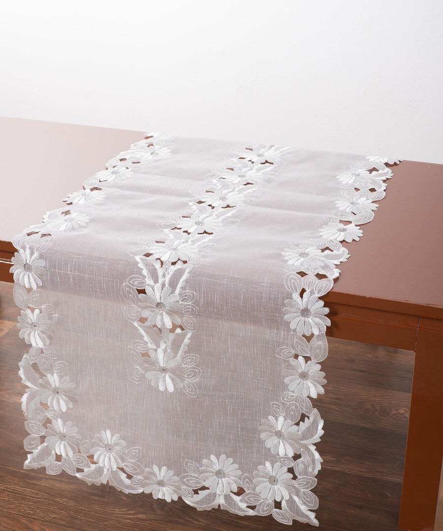 Φωτογραφία προϊόντος: Τραβέρσα (48cm x 147cm) NG-31 Ivory – SilkFashion