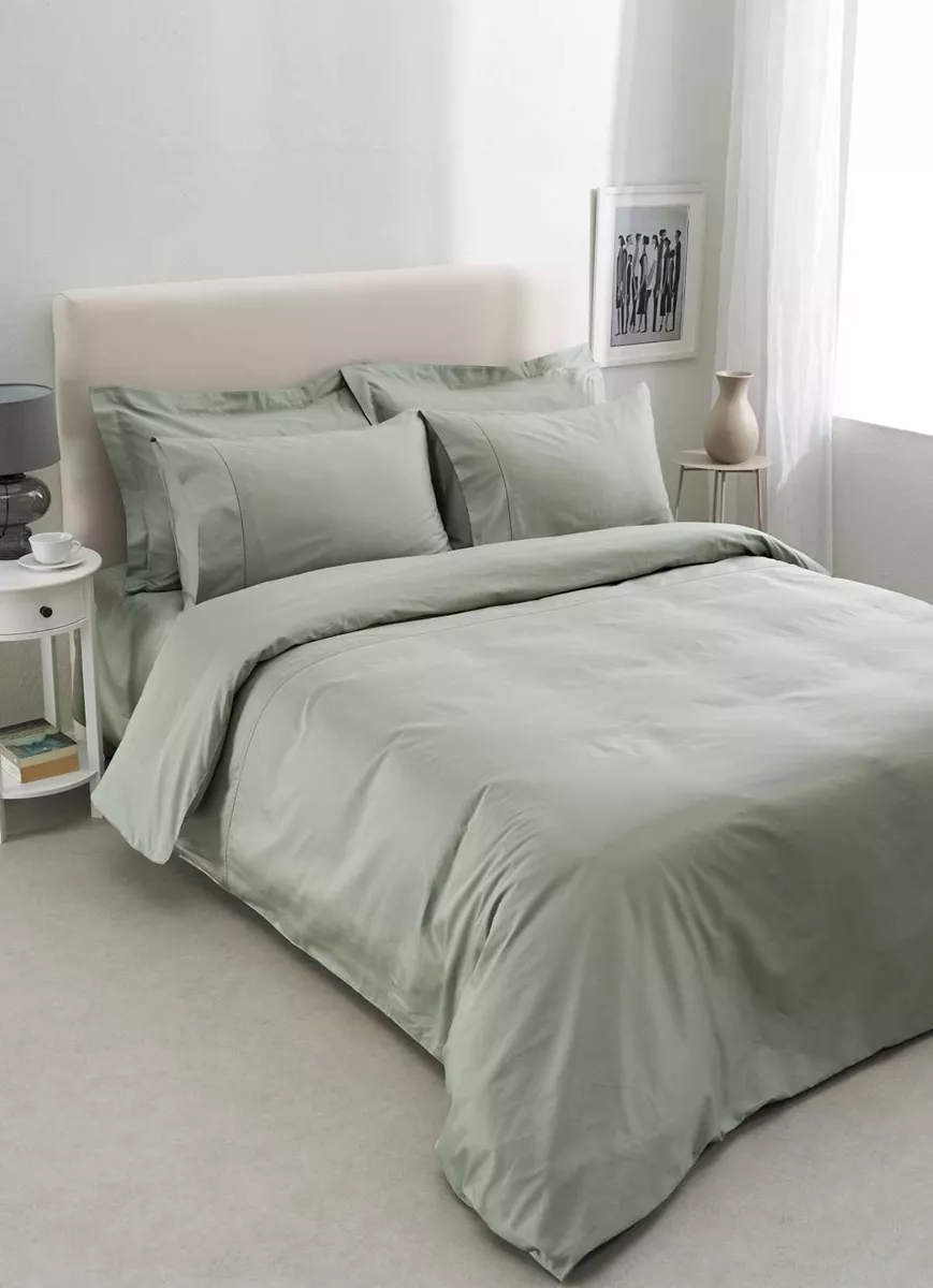 Φωτογραφία προϊόντος: Vesta Home Nemesis-309 OLIVE Παπλωματοθήκη Σετ 230x240 (3 Τεμ.)
