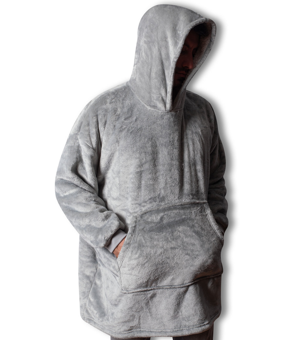 Φωτογραφία προϊόντος: SilkFashion Πόντσο-κουβέρτα (One size) γκρί