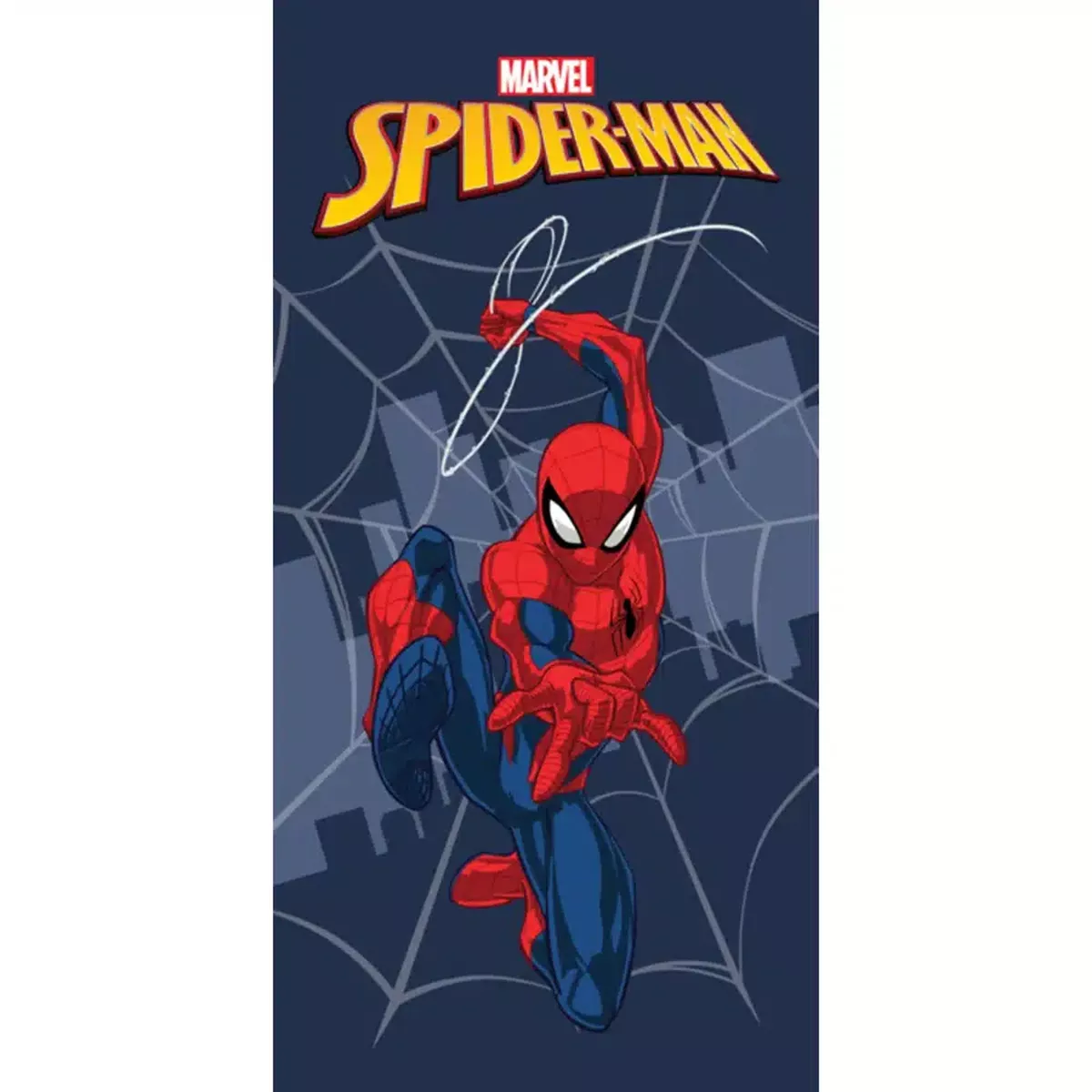 Φωτογραφία προϊόντος: Πετσέτα Θαλάσσης Microfiber Spiderman Dark 70 x 140 cm, Γκρι (BOREA)