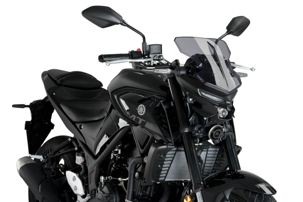 Φωτογραφία προϊόντος: ΖΕΛΑΤΙΝΑ ΦΙΜΕ WINDSHIELD NEW GENERATION SPORT ΓΙΑ YAMAHA MT-03 '20-'24 20285H | PUIG