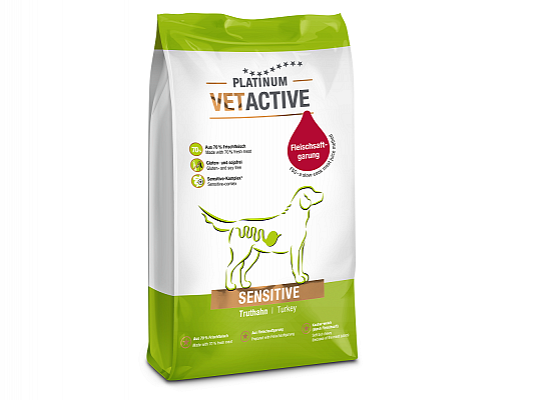 Φωτογραφία προϊόντος: PLATINUM VETACTIVE Sensitive Μαγειρευτή (FSG) Ξηρά Τροφή Σκύλου 5kg