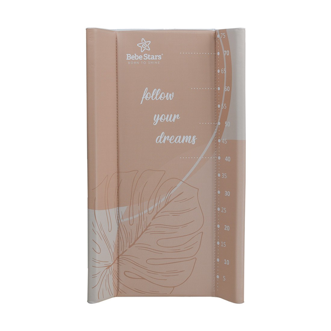 Φωτογραφία προϊόντος: Αλλαξιέρα PVC Μαλακή Bebe Stars Leaf Mocha 19-182