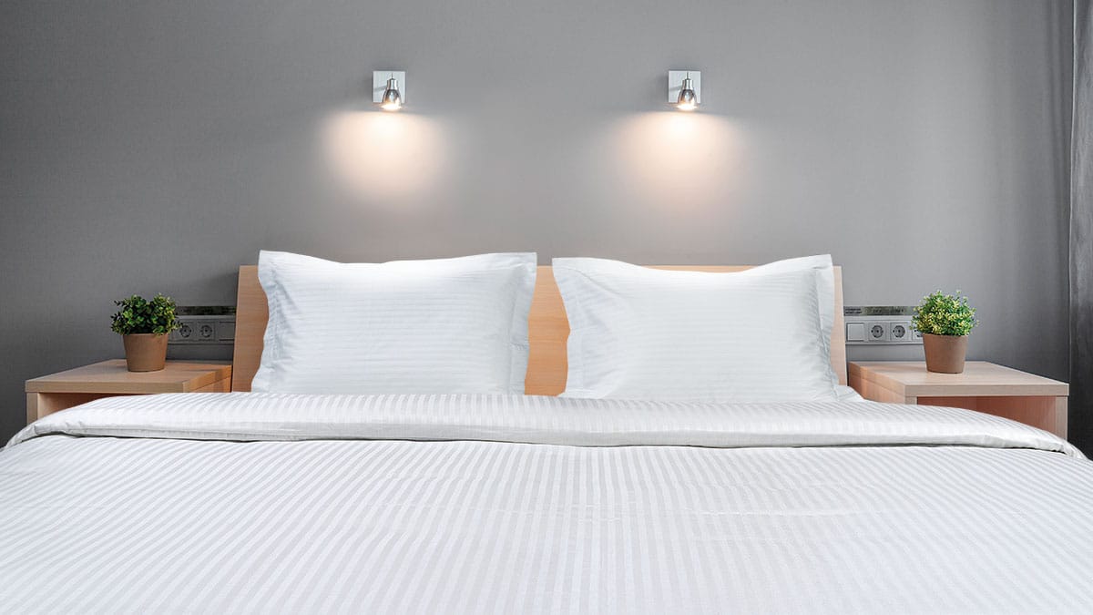 Φωτογραφία προϊόντος: Beauty Home Μαξιλαροθήκη ξενοδοχείου Ribbon Art Ε1230 230TC Satin Stripe Percal Pennie 70%Cot-30%Pol 53x73 Λευκό