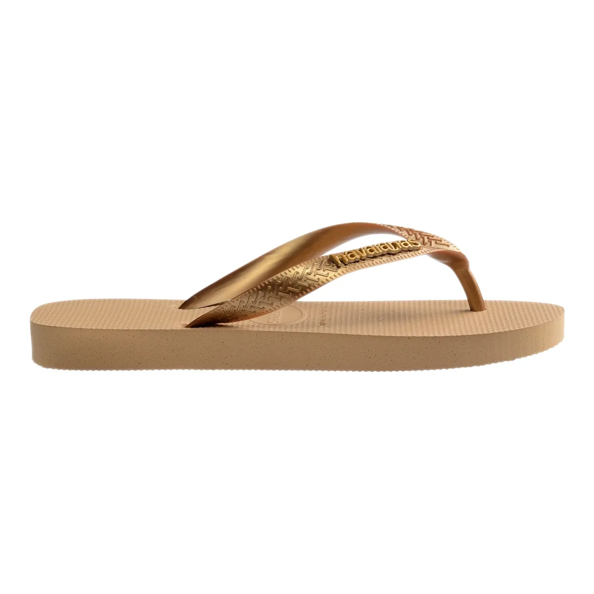Φωτογραφία προϊόντος: Havaianas Γυναικείες Σαγιονάρες Logo Metallic, Χρώμα Χρυσό