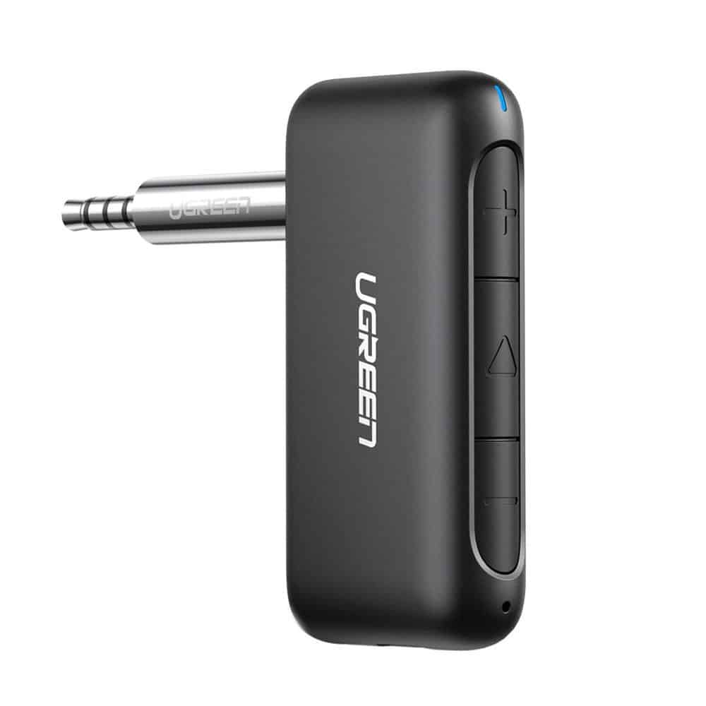 Φωτογραφία προϊόντος: Ugreen Bluetooth 5.0 Audio Receiver για Ηχοσύστημα Αυτοκινήτου AUX mini jack 3.5mm Μαύρο (70303)