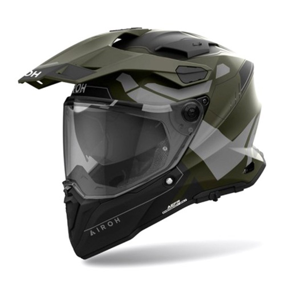Φωτογραφία προϊόντος: Airoh Κράνος Dual Commander 2 Reveal Military Green/Black Matt ECE 22.06