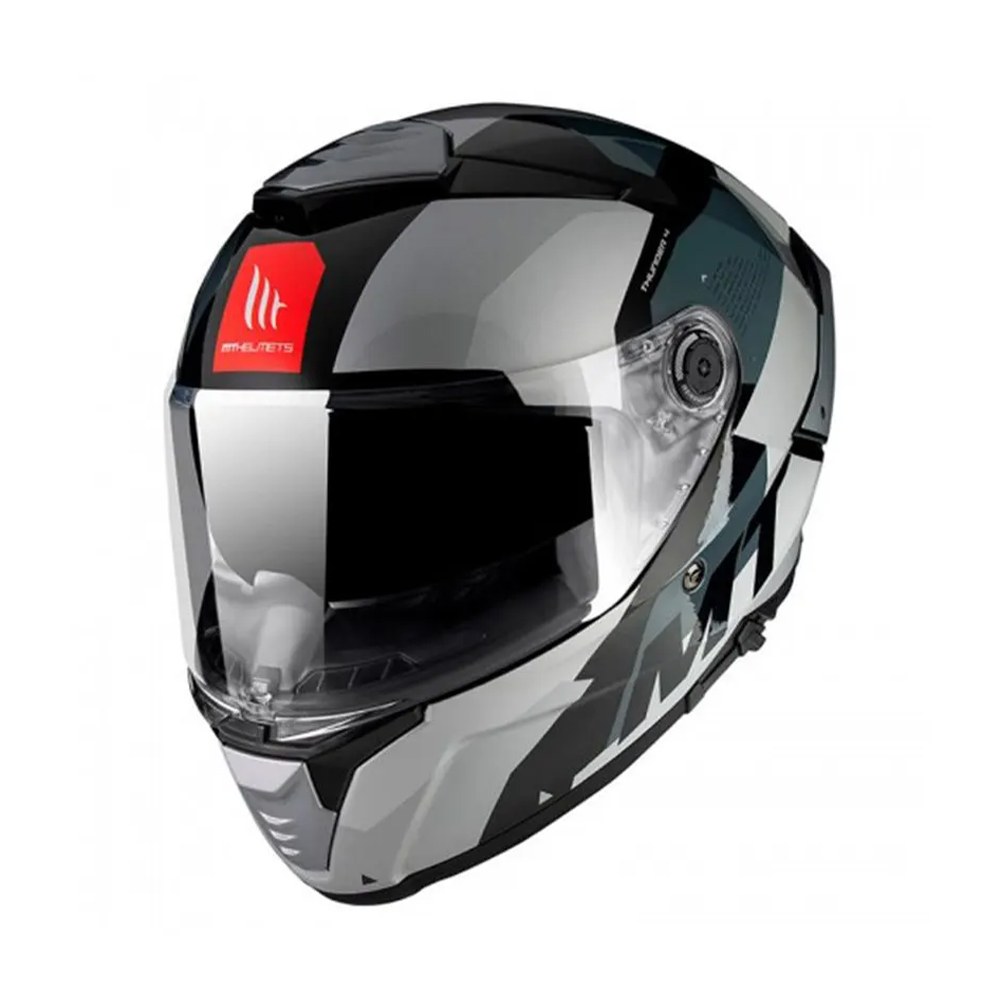 Φωτογραφία προϊόντος: MT Thunder 4 SV Fade B2 Grey Gloss Full Face Κράνος