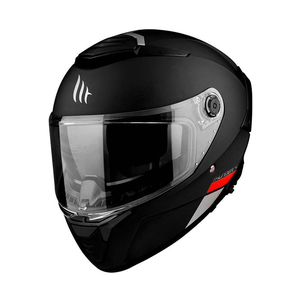Φωτογραφία προϊόντος: Κράνος Full Face Thunder 4 SV Solid Black Matt ECE 22.06 - MT