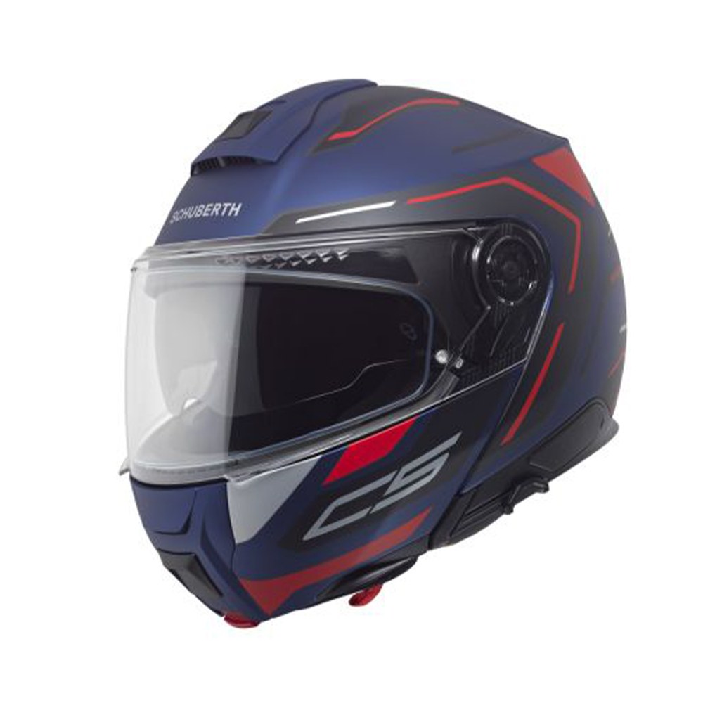 Φωτογραφία προϊόντος: Κράνος Flip-Up Schuberth C5 Omega Blue ECE 22.06