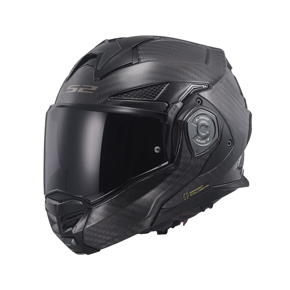 Φωτογραφία προϊόντος: LS2 FF901 Advant X Solid Carbon Κράνος Modular ECE 22.06