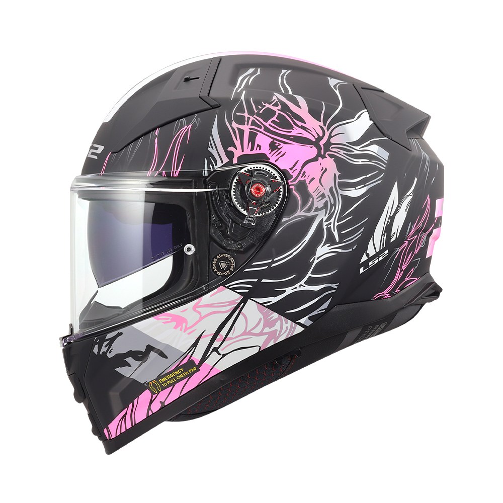 Φωτογραφία προϊόντος: Κράνος Full Face Vector II FF811 Darflo Black Pink ECE 22.06 | LS2