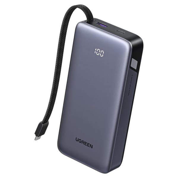 Φωτογραφία προϊόντος: Φορτιστής UGREEN PB536 (55988B), 20000mAh, 45W, QC + PD, Γκρι
