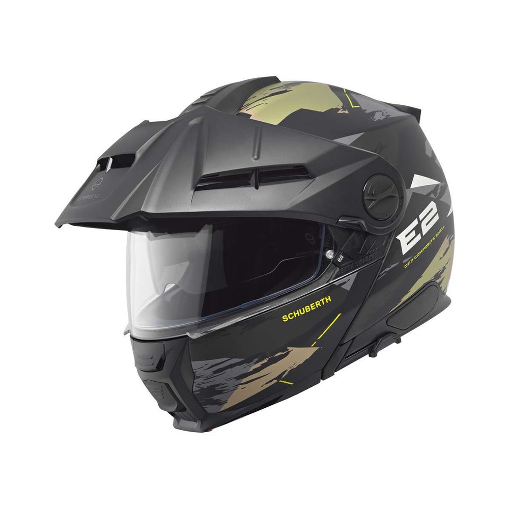 Φωτογραφία προϊόντος: Schuberth E2 Adventure Trail Green Flip-Up Κράνος ECE 22.06