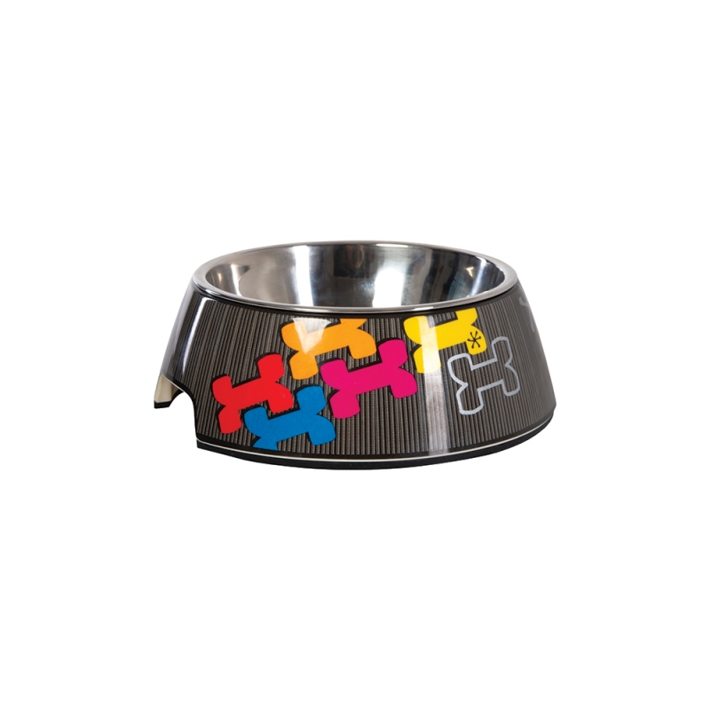 Φωτογραφία προϊόντος: ROGZ Bubble Bowl Black Bone Small 160ml
