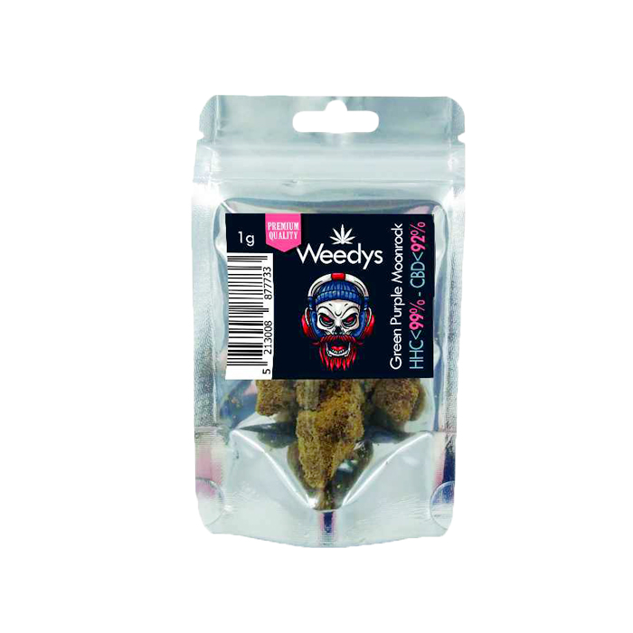 Φωτογραφία προϊόντος: Ανθοί green purple moonrock hhc 99% cbd 92% 1GR/2GR/5GR - Weedys