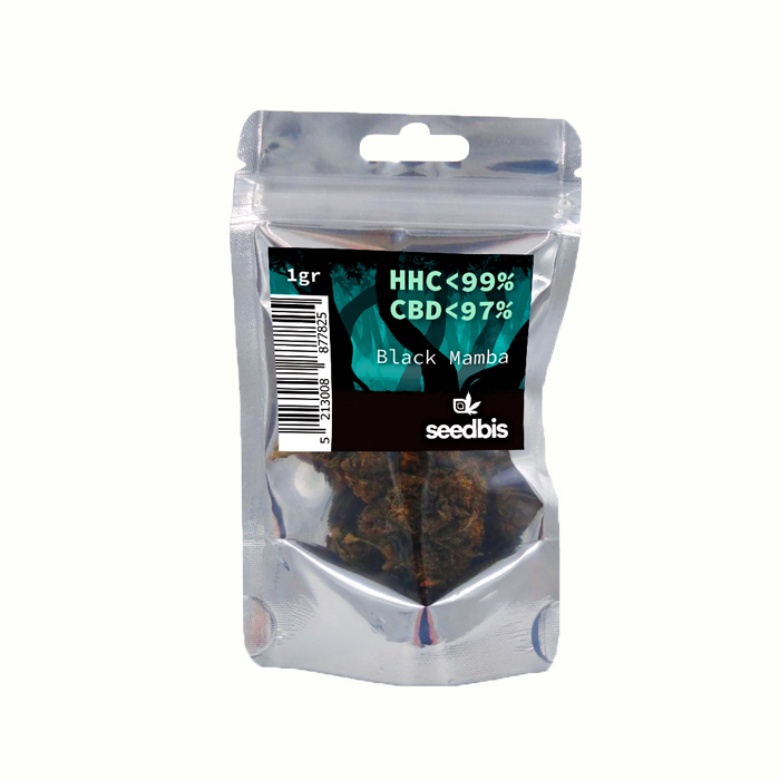 Φωτογραφία προϊόντος: ΑΝΘΟΙ BLACK MAMBA HHC 99% CBD 97% 1GR/2GR/5GR-SEEDBIS