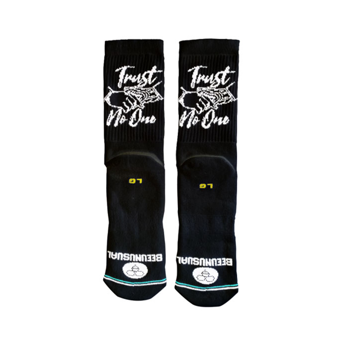 Φωτογραφία προϊόντος: SOCK TRUST NO ONE Black - Bee Unsual